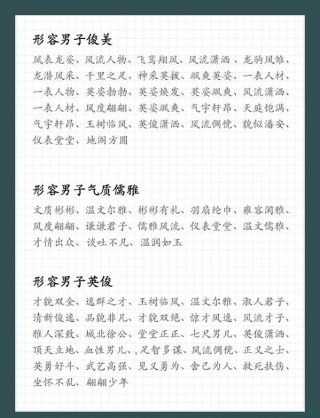 如何描写人物外貌_外貌描写常用词语有哪些