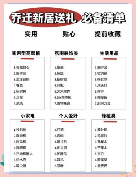 朋友搬家送什么礼物好_搬家当天要注意什么