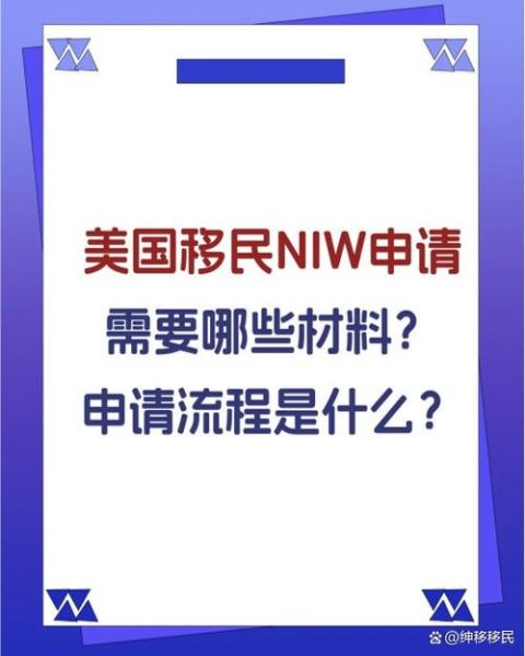 美国niw移民条件_申请流程