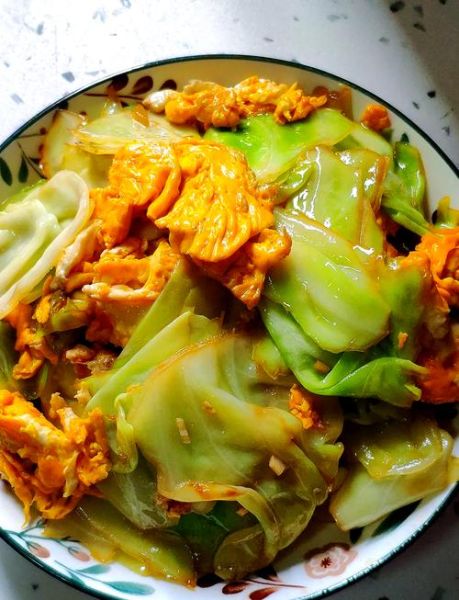 包菜炒鸡蛋怎么做_包菜炒鸡蛋的家常做法
