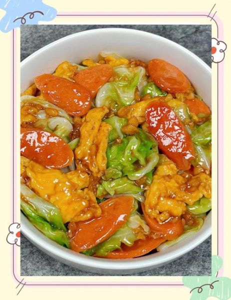 包菜炒鸡蛋怎么做_包菜炒鸡蛋的家常做法