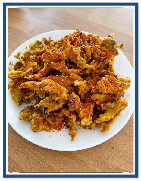 炸蘑菇怎么做_炸蘑菇酥脆技巧