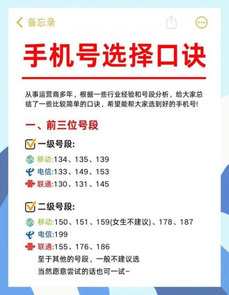 如何挑选手机号码_手机号码怎么选吉利