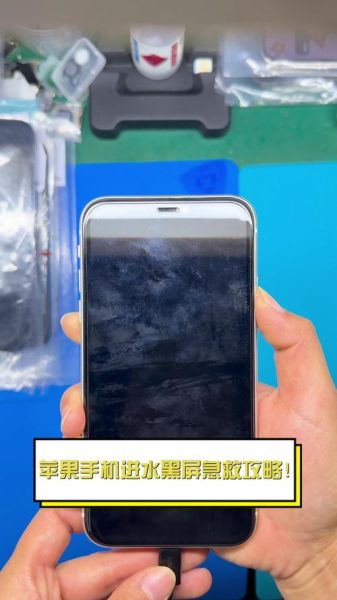 手机进水黑屏怎么办_手机进水黑屏维修费用