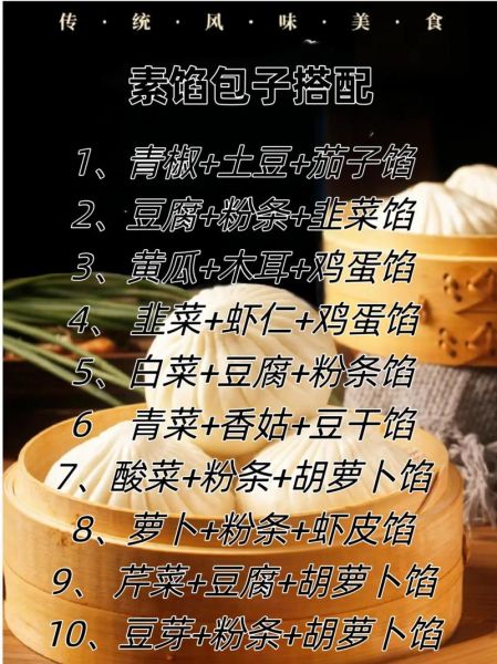 素馅包子馅怎么做_素包子馅有哪些经典搭配