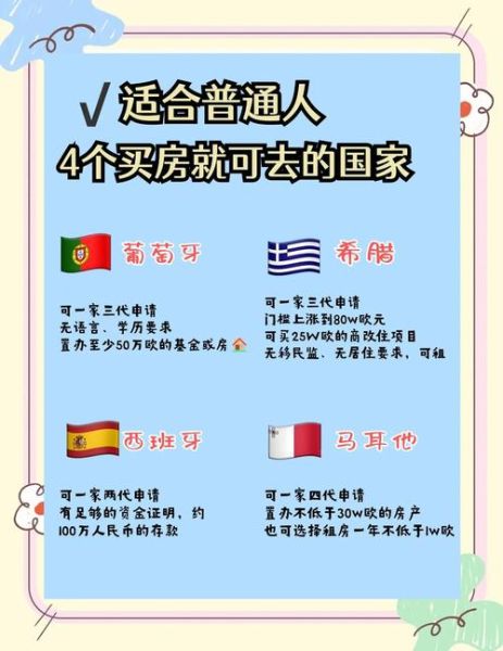 哪些国家容易移民_移民条件最简单的国家