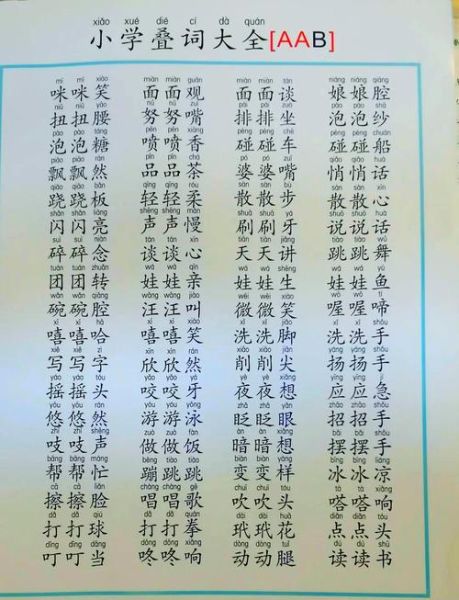 温暖aab词语有哪些_温暖aab词语怎么造句