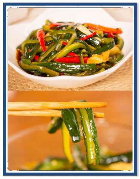 油黄瓜怎么腌制才脆_家常油黄瓜做法步骤