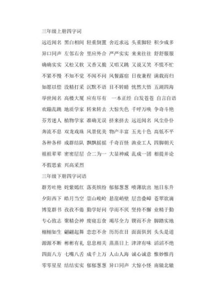 形容重的四字词语有哪些_如何区分