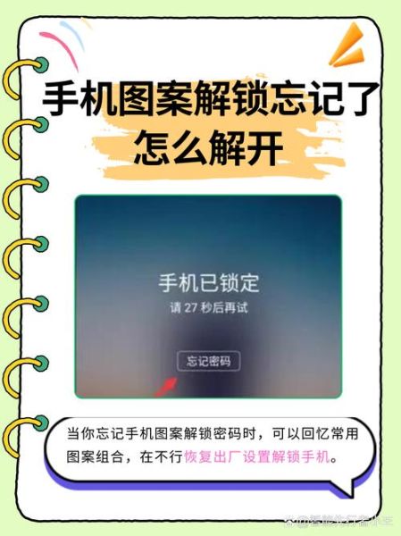 手机忘记密码了怎么办_如何解锁手机密码