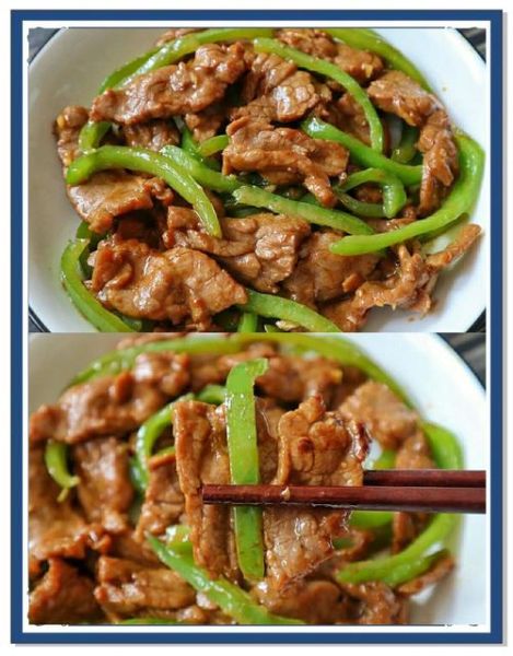 牛肉炒青椒怎么做才嫩_家常牛肉炒青椒技巧