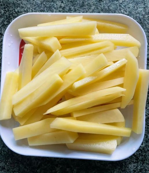 薯条怎么做才脆_自制薯条简单做法