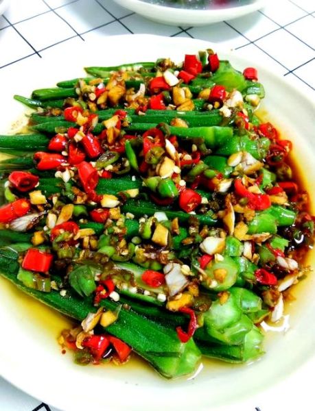 凉拌秋葵怎么做好吃_家常做法步骤