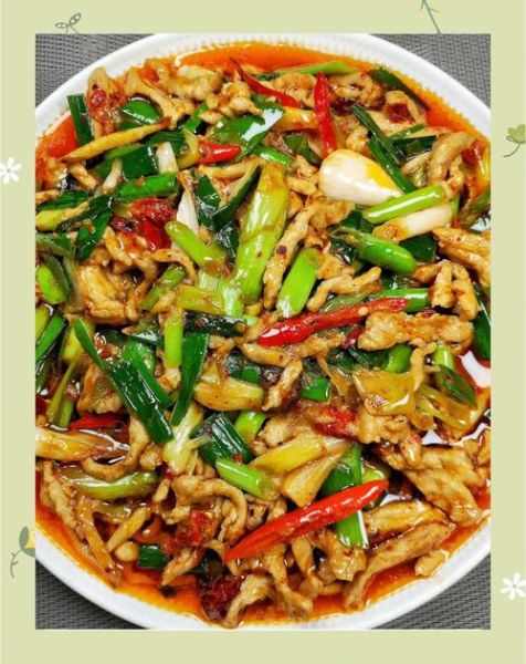 蒜苗炒肉丝怎么做_家常做法步骤详解