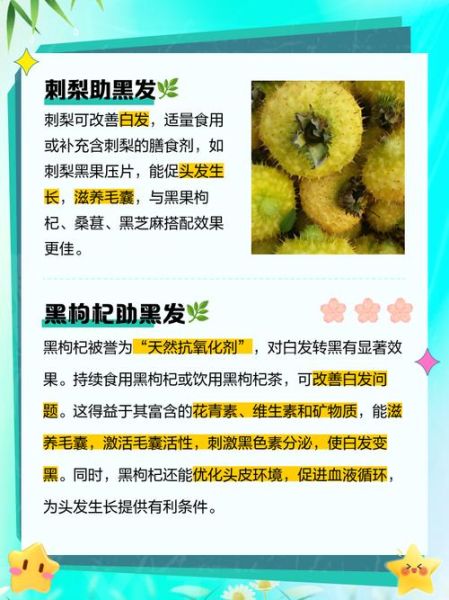 白发怎么调理变黑发_白发吃什么食物好