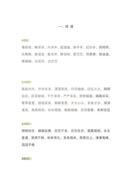 “aabc表示味道的词语有哪些_怎么用aabc词语写美食文案”