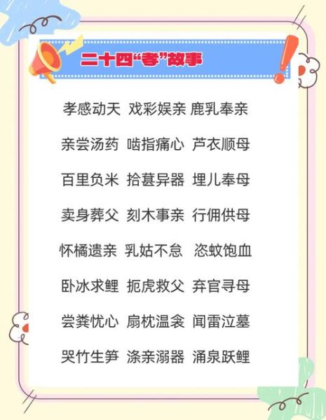 十二孝道词语有哪些_如何践行孝道