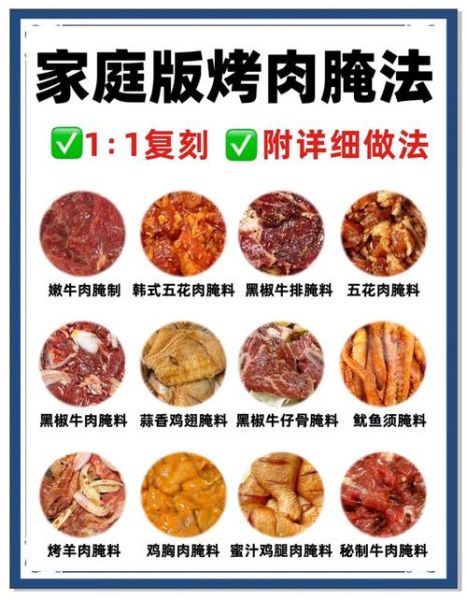 烤肉怎么腌制才入味_家庭烤肉做法步骤