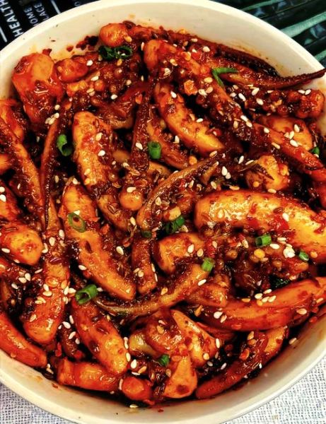 香辣鱿鱼怎么做_香辣鱿鱼的家常做法