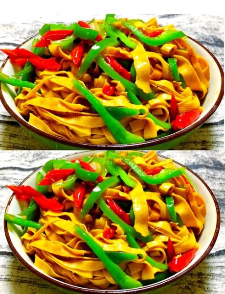 豆皮怎么炒好吃_家常豆皮做法