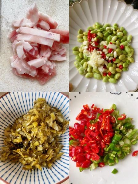 雪菜毛豆怎么炒好吃_雪菜毛豆的做法步骤