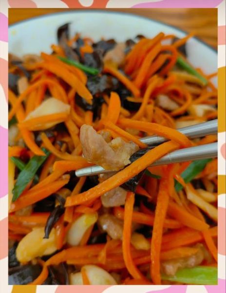 胡萝卜怎么炒好吃_胡萝卜丝的家常做法