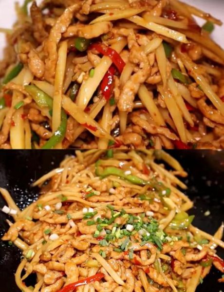 姜丝肉的家常做法_姜丝肉怎么炒才嫩