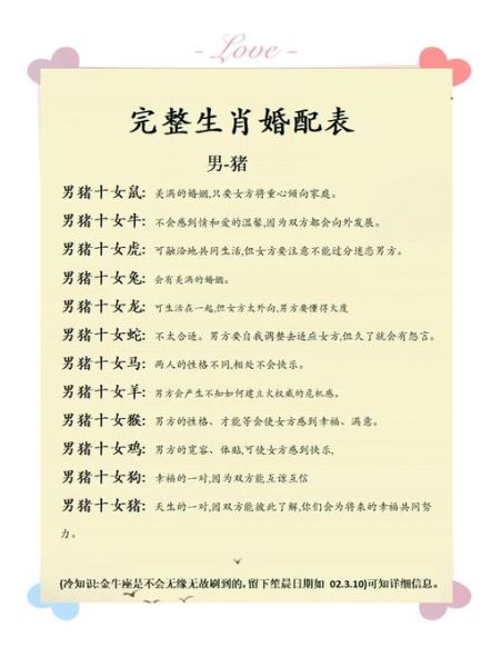 男猪女兔属相相配吗_婚姻运势如何