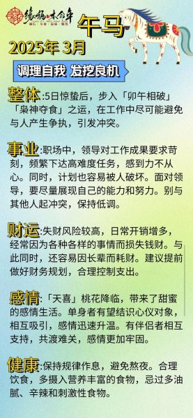 马羊年运势_2025年运势详解