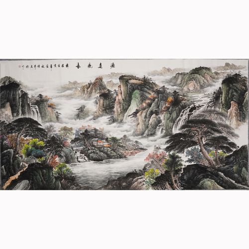 财运风水画怎么选_客厅挂什么招财