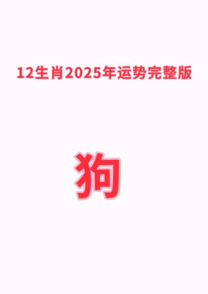 属狗明年本命年运势如何_属狗2025年犯太岁怎么化解