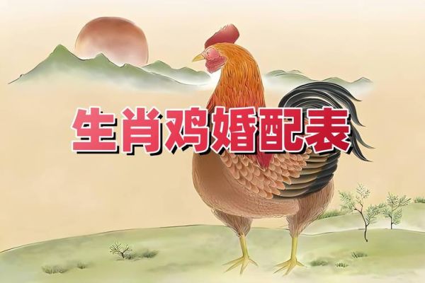 鸡最合的属相是什么_属鸡最佳婚配属相