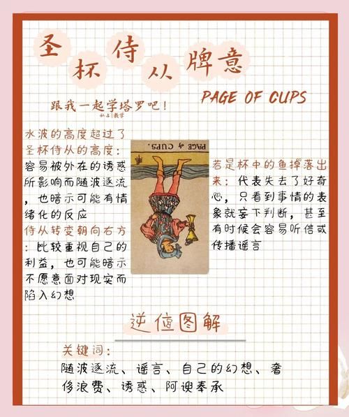 圣杯侍卫正位财运_圣杯侍卫逆位财运