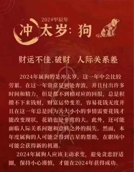 属狗正月生人运势_2024年事业财运如何