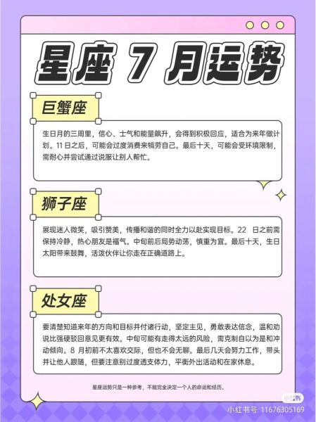 2015年7月运势如何_巨蟹座财运旺吗