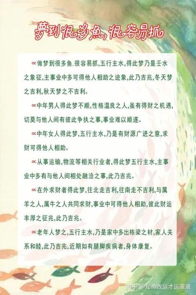 梦到别人钓了好多鱼是什么意思_周公解梦财运解析