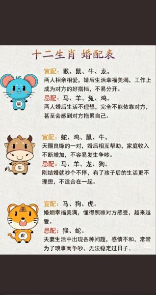 属相宝宝配对_最佳生肖组合查询