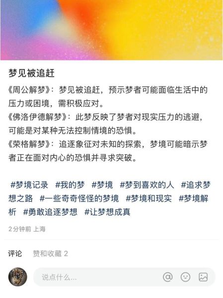 梦到被追查是什么意思_如何化解梦中被追的焦虑