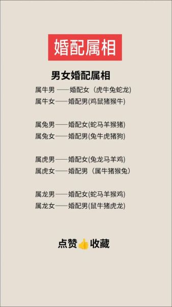 看属相嫁娶_哪些生肖最般配