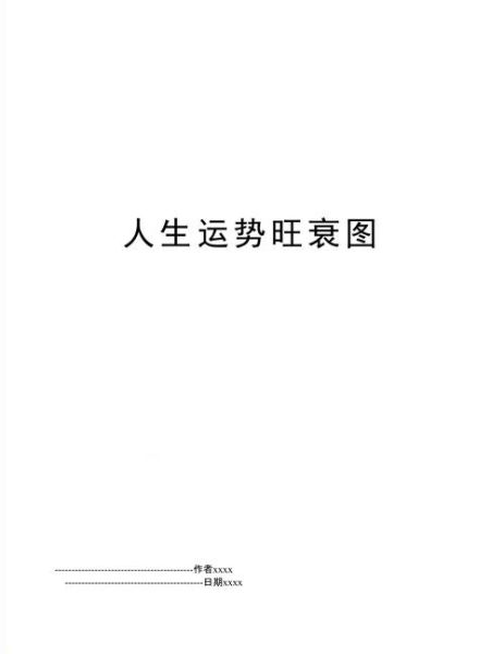 人生运势旺衰图怎么看_算命真的准吗