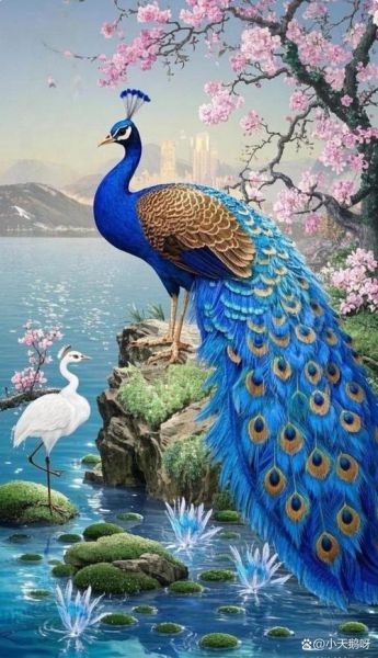 梦到孔雀开屏是什么意思_孔雀开屏梦境解析