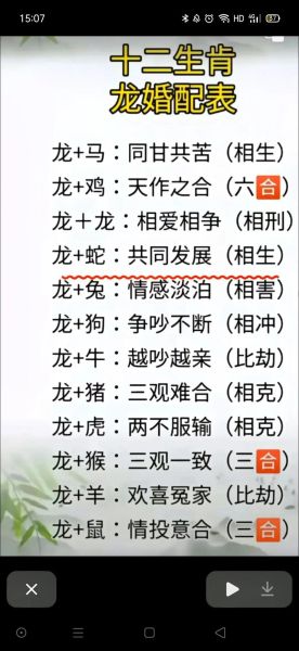 大龙和什么属相最配_属龙最佳婚配属相
