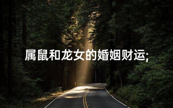 属龙和属鼠的婚姻配对_属龙和属鼠合不合财运