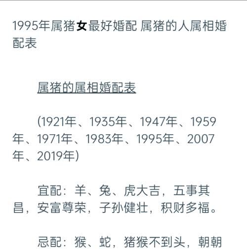 属猪和属虎的合不合_属猪与属虎婚姻配对好吗