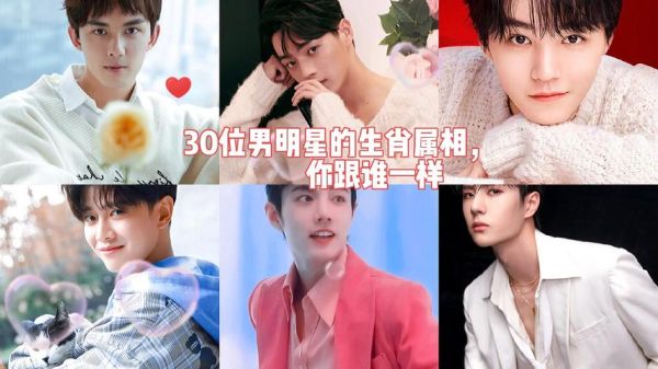 哪些属相的名人最多_生肖与明星命运关系