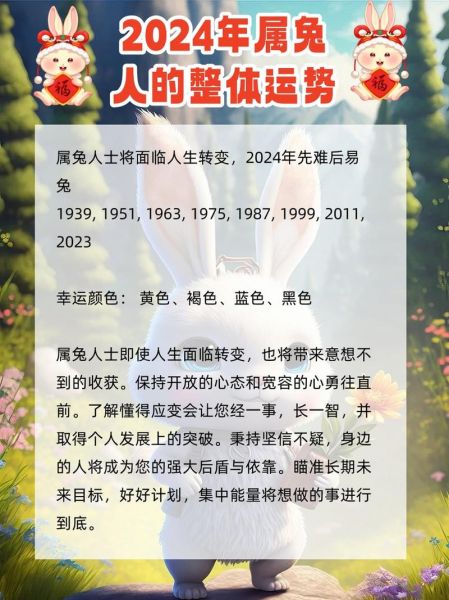 属兔农历五月运势_2024年财运如何