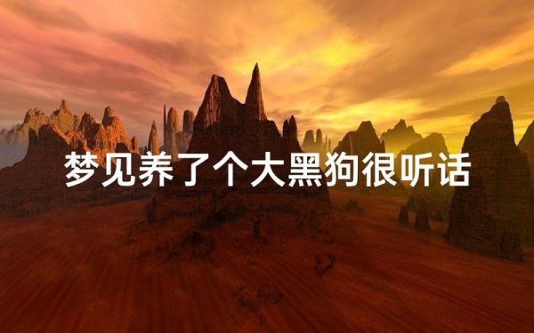 梦到黑狗追我_黑狗追人梦境寓意