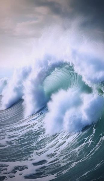 梦到大海波涛汹涌_周公解梦准吗