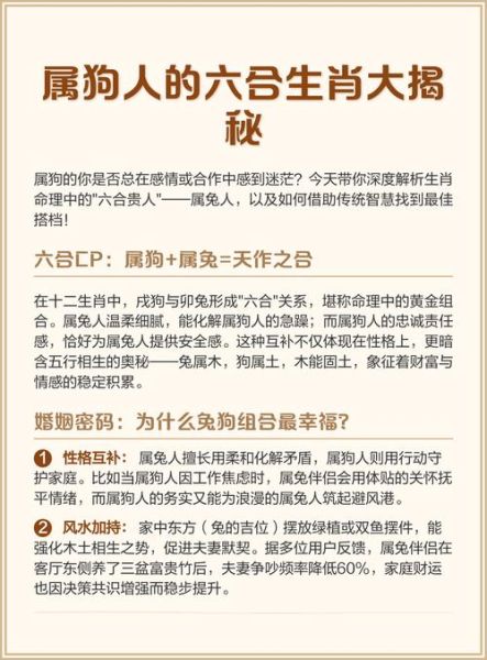 属狗与什么属相相生_属狗和什么生肖最合