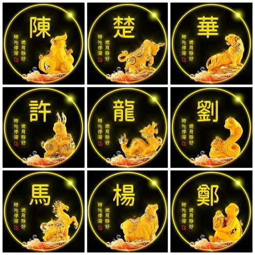 12属相姓氏起源_哪些生肖姓氏最常见